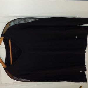 Gatta Bodywear Long Sleeve Black Shirt Medium